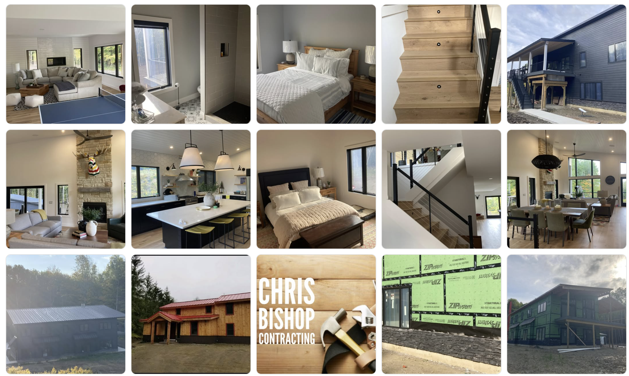 New construction framing — foundation, wall framing, roof trusses, and structural progress